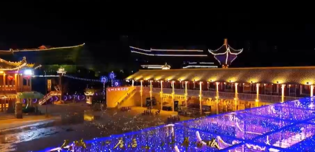 【網(wǎng)絡(luò)中國節(jié)·元宵】慶陽夜景丨慶城，一座活著的千年古城